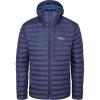 Rab Men’s Microlight Alpine 700-Fill Down Hooded Puffer Jacket for Hiking & Skiing(Deep Ink (Denim))