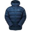 Rab Men’s Neutrino Pro Hoody – Lightweight Warm Down Coat for Climbing & Mountaineering(Tempest Blue/Tempest Blue)