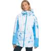 Roxy Women’s Chloe Kim DryFlight Jacket(Azure Blue Clouds)
