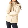 Roxy womens Billie Jacket – 10k Waterproof Snow Jacket, Tailored Fit, Pfas-free, Insulated(Pebble)