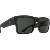 SPY Optic Cyrus, Square Sunglasses, Color and Contrast Enhancing Lenses(Black)
