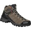 Salewa Men’s Alp Mate Mid Waterproof Trekking & Hiking Boot(Brindle Oatmeal)