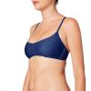 Seafolly Women’s Standard Bralette Bikini Top Swimsuit with Clip Back(Freshwater Blue Opal)