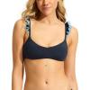 Seafolly Women’s Standard Bralette Bikini Top Swimsuit with Clip Back(Lucia True Navy)