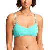 Seafolly Women’s Standard Bralette Bikini Top Swimsuit with Clip Back(Sea Dive Aruba Blue)