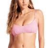 Seafolly Women’s Standard Bralette Bikini Top Swimsuit with Clip Back(Sea Dive Parfait Pink)