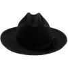 Stetson Royal Deluxe Open Road, Color: Black, Size: 7 3/8 (TFROPR-36260773)