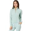 TravisMathew womens Cloud 1/2 Zip(Ether)