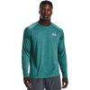 Under Armour mens Tech 2.0 Long Sleeve T-shirt(Cerulean (453)/White)