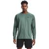 Under Armour mens Tech 2.0 Long Sleeve T-shirt(Toddy Green (370)/Black)