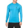 Volcom Men’s Solid UPF 50+ Long Sleeve Rashguard(Tidal Blue)