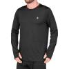 Volcom Men’s V-Science Midweight Thermal Base Layer Long Sleeve Shirt(Black)