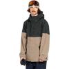 Volcom mens L Insulated Gore-tex® Jacket(Chestnut Brown)