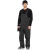 Volcom mens Roan Bib Overall Snowboard Pant(Black S5)