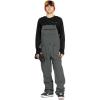 Volcom mens Roan Bib Overall Snowboard Pant(Charcoal S5)