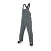 Volcom mens Roan Bib Overall Snowboard Pant(Dark Grey S4)