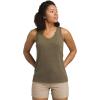 prAna – Women’s Cozy Up Tank(Cargo Green Heather)