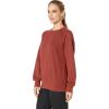 prAna – Women’s Cozy Up Sweatshirt(Mulled Wine Heather)