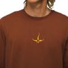 prAna Men’s Heritage Graphic Ls Tee(Crimson Logo)