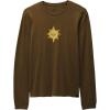 prAna Men’s Heritage Graphic Ls Tee(Rich Earth Splat)