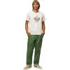prAna Men’s Heritage Graphic Ss Tee(Chalk Horns)