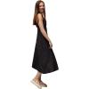 prAna Women’s Lata Beach Dress(Black Springtime)