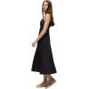 prAna Women’s Lata Beach Dress(Black Springtime)