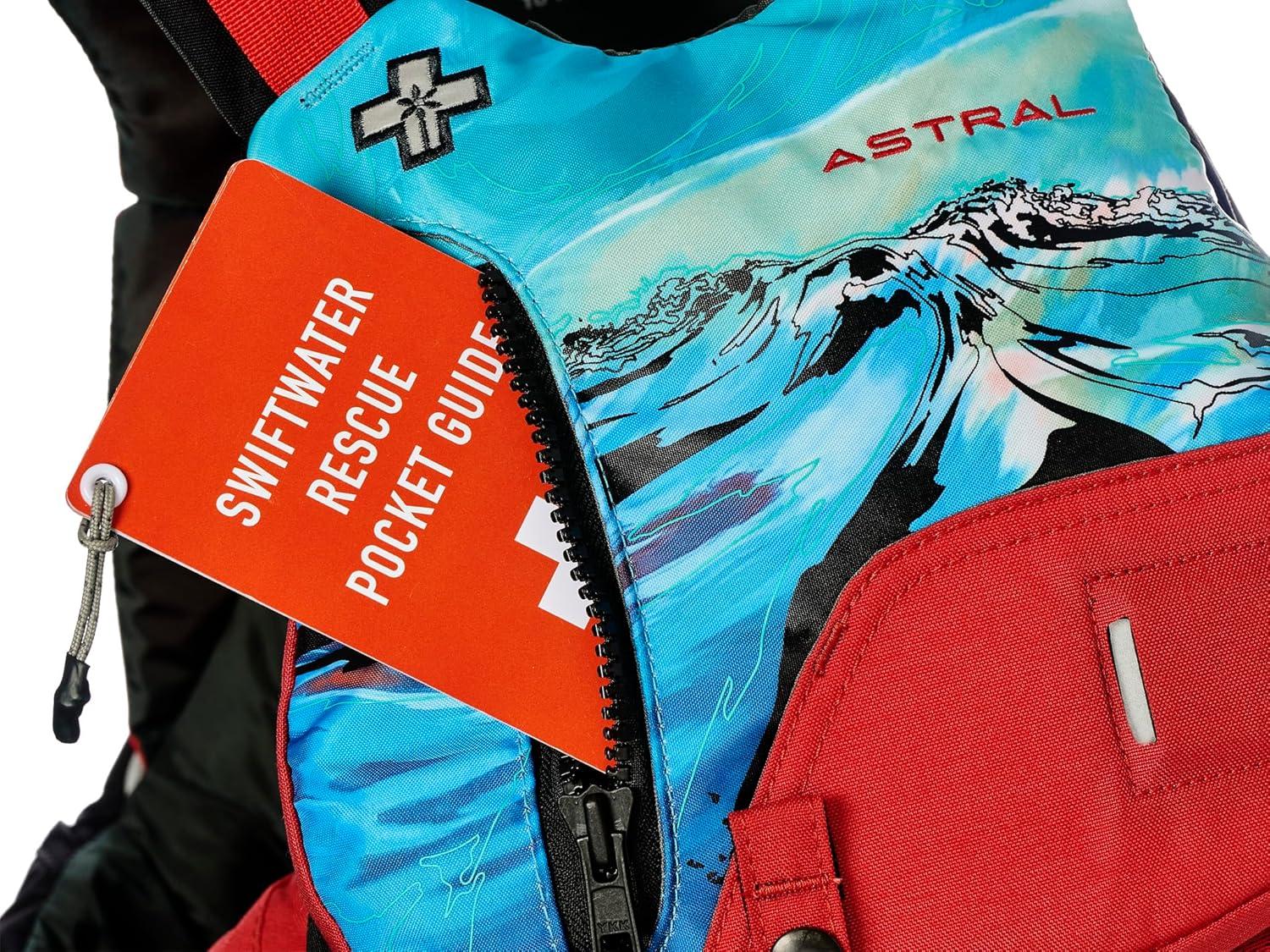 imageAstral Indus Life Jacket HighFloat USCG Type V PFD Adult Life Vest for Swiftwater Rescue SUP ampamp WhitewaterBones Red