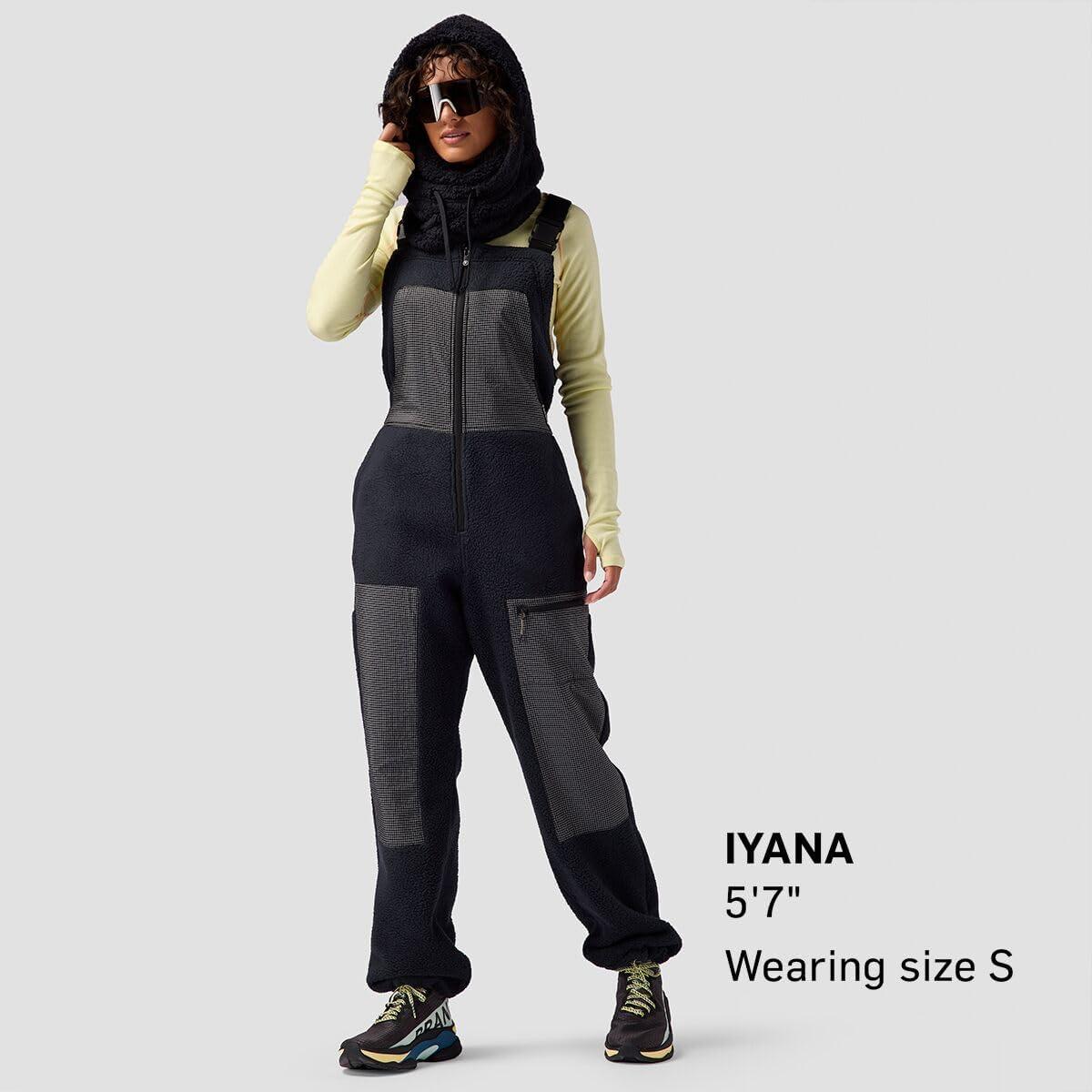 imageBackcountry Wander PileFleece Overall WomensBlack