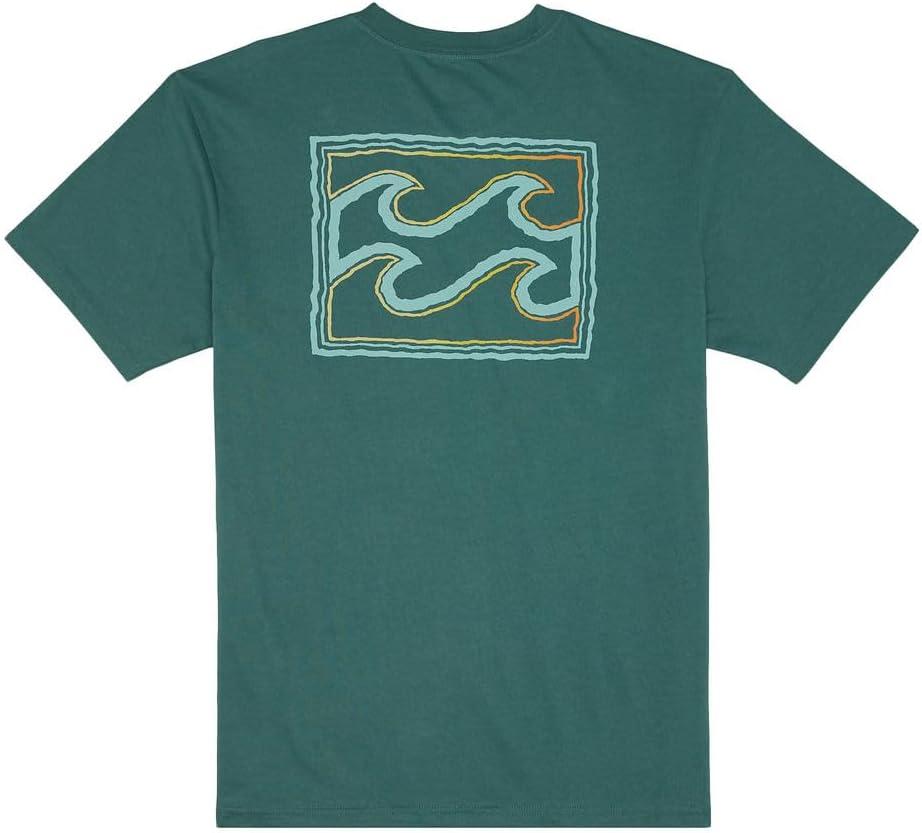 imageBillabong Mens Crayon Wave Short Sleeve Graphic TeeCrayon Wave Billiard