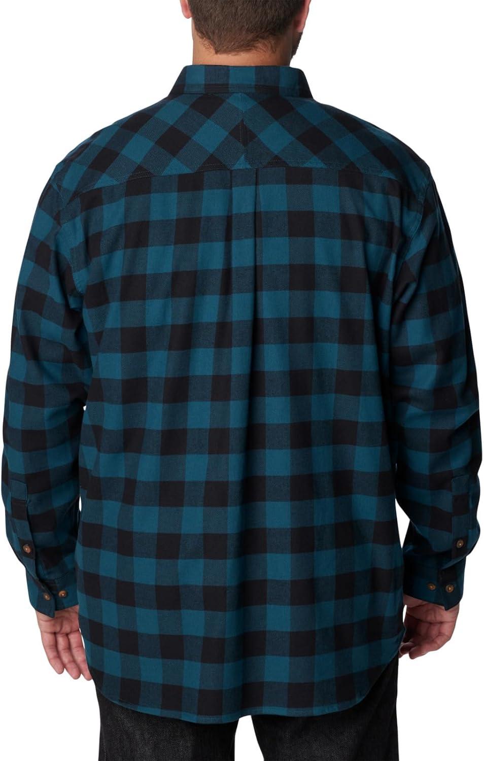 imageColumbia Mens Flare Gun Stretch FlannelNight Wave Buffalo Check