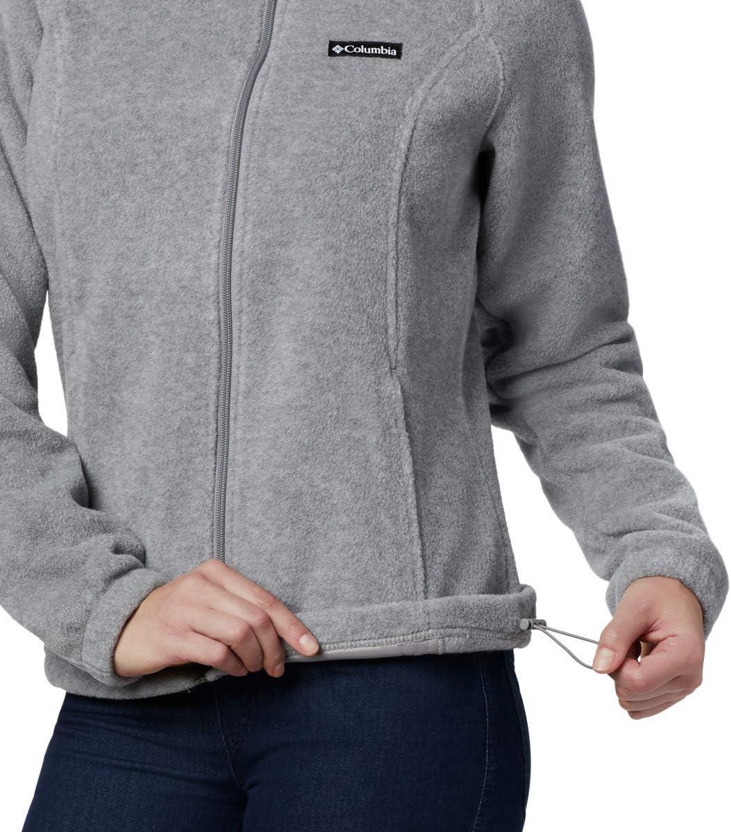 imageColumbia Womens Benton Springs Full ZipLight Grey Heather