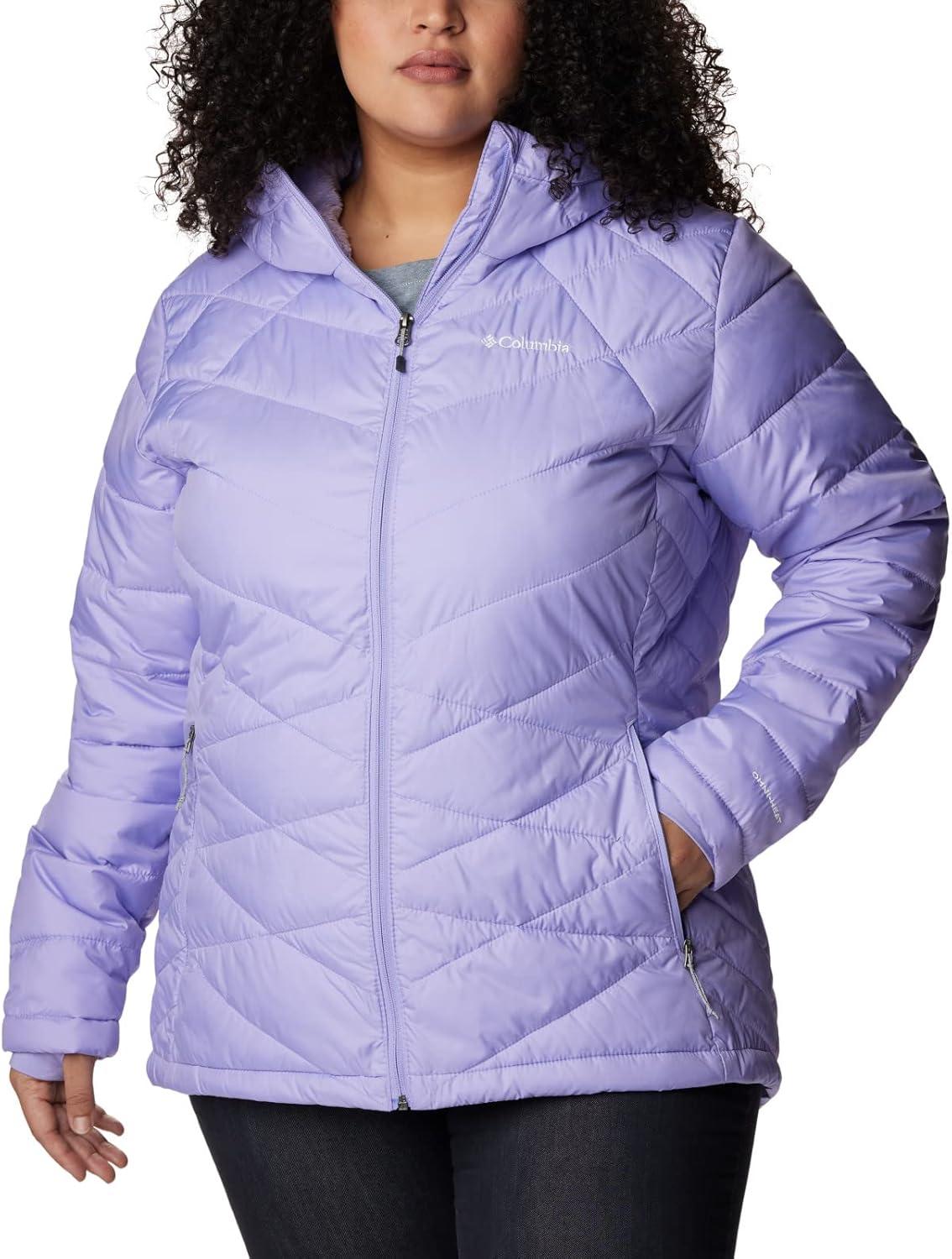 imageColumbia Womens Heavenly Hooded JacketFrosted Purple