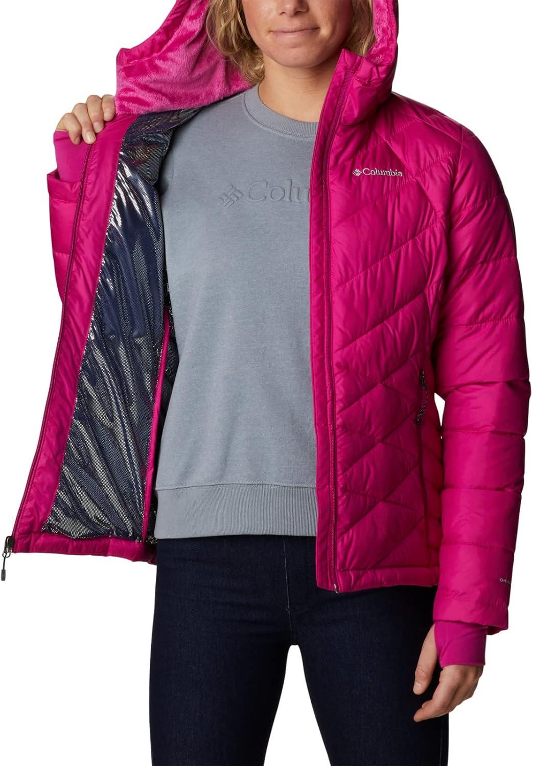 imageColumbia Womens Heavenly Hooded JacketWild Fuchsia