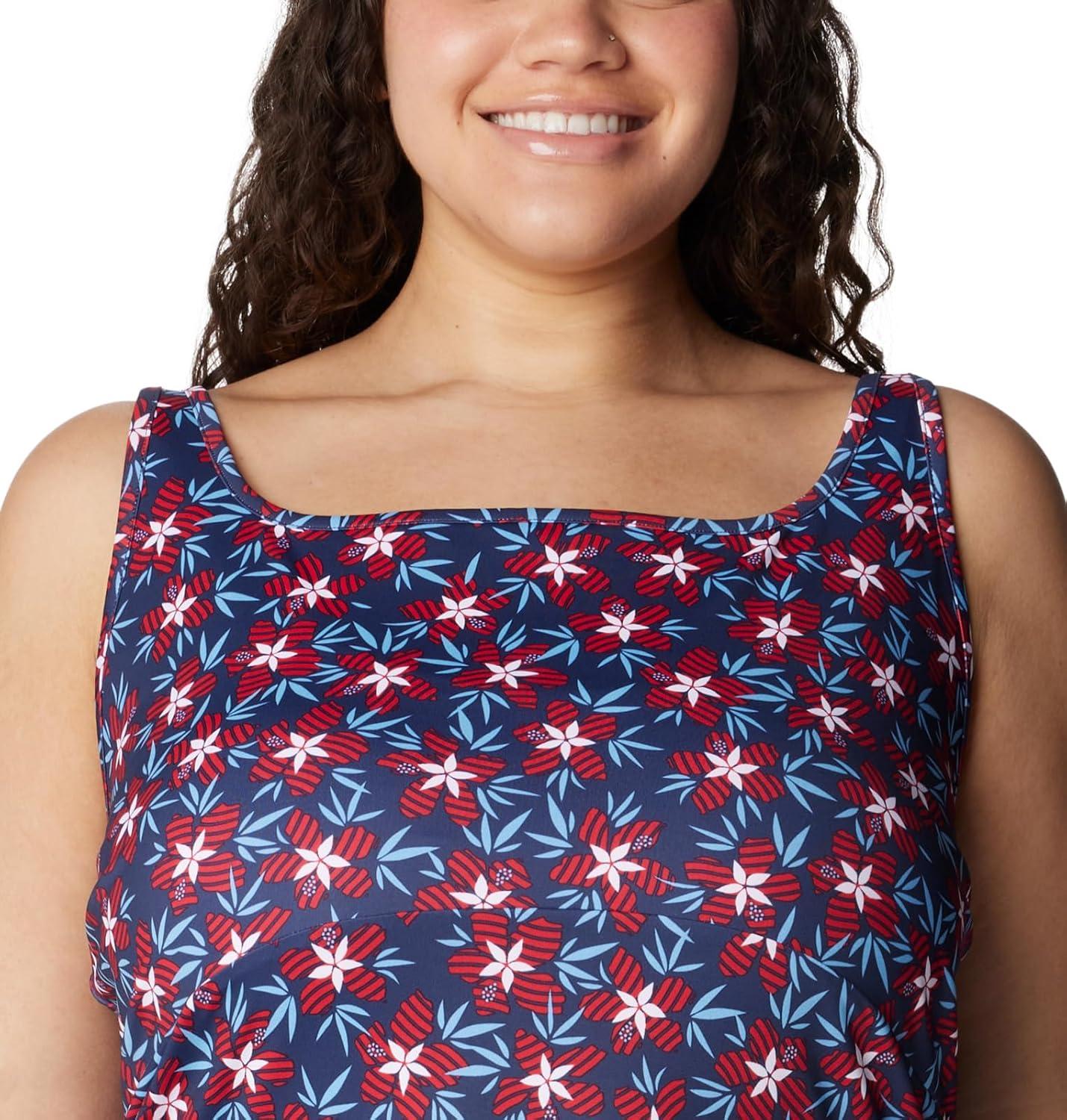 imageColumbia Womens PFG Freezer III DressNocturnal Hibiscustripe