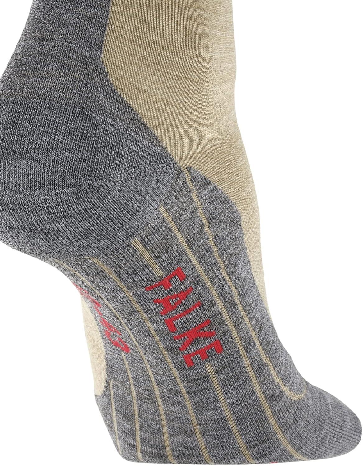 imageFALKE Womens TK5 Wander Hiking Socks 1 PairBeige Nature Melange 4100