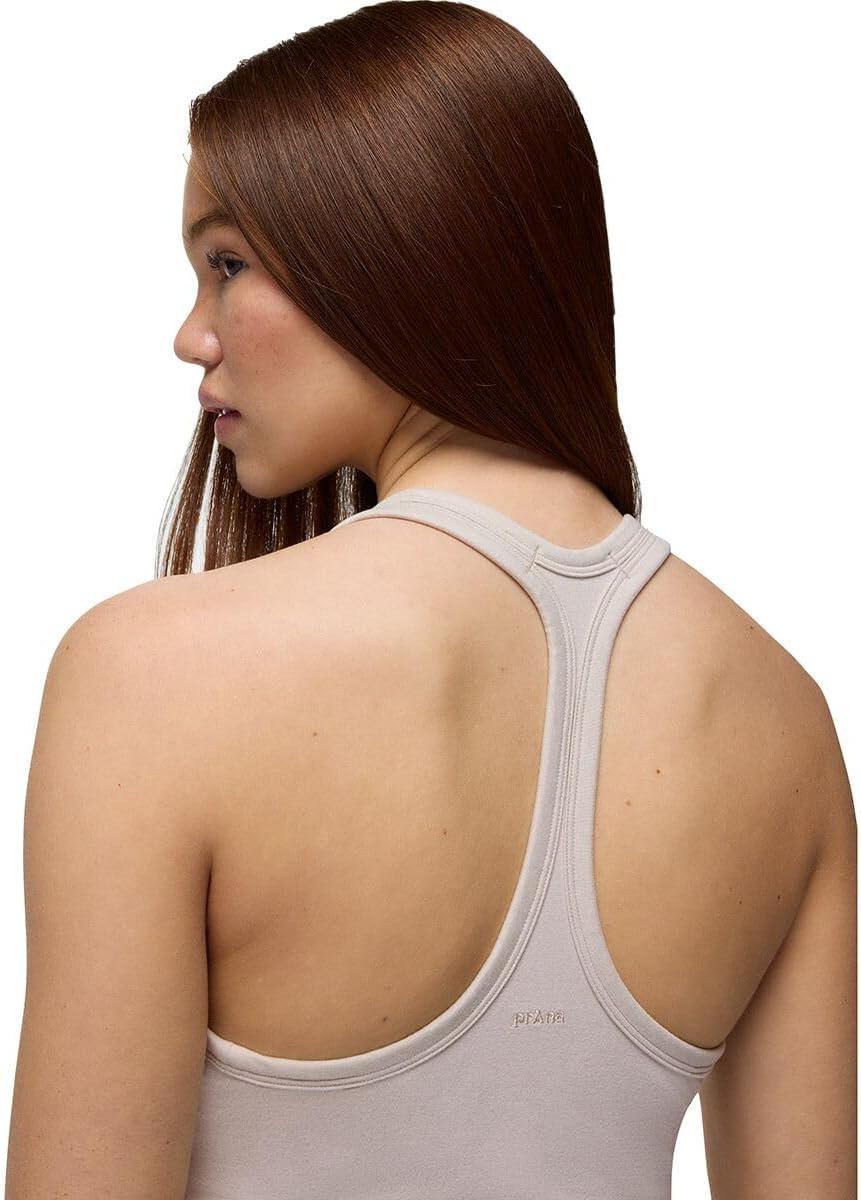 imageHeavana Racerback Tank Top Womens Almond Heather M
