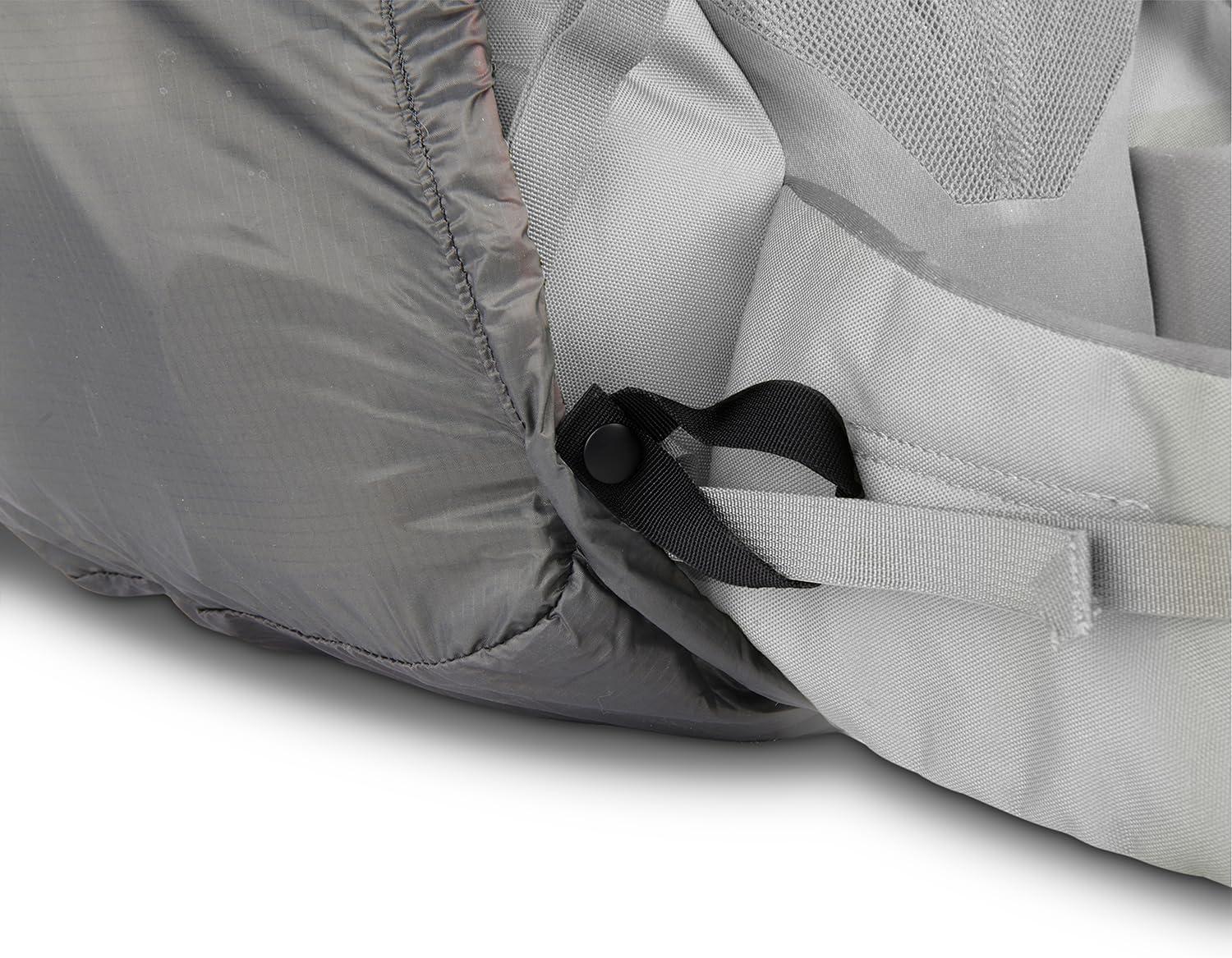 imageKelty Backpack Rain Cover Water Proof Cover for Hiking and Backpacking Packs 30 to 105 Liters Elastic Cinch Integrated Stuff Pocket 2024 UpdateXL 80105L