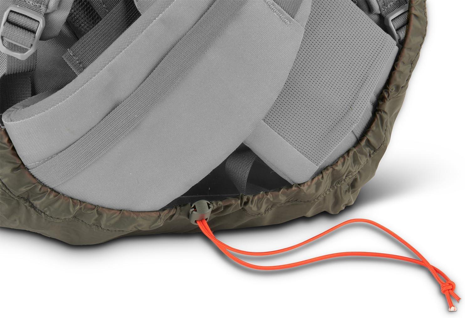 imageKelty Backpack Rain Cover Water Proof Cover for Hiking and Backpacking Packs 30 to 105 Liters Elastic Cinch Integrated Stuff Pocket 2024 UpdateXL 80105L