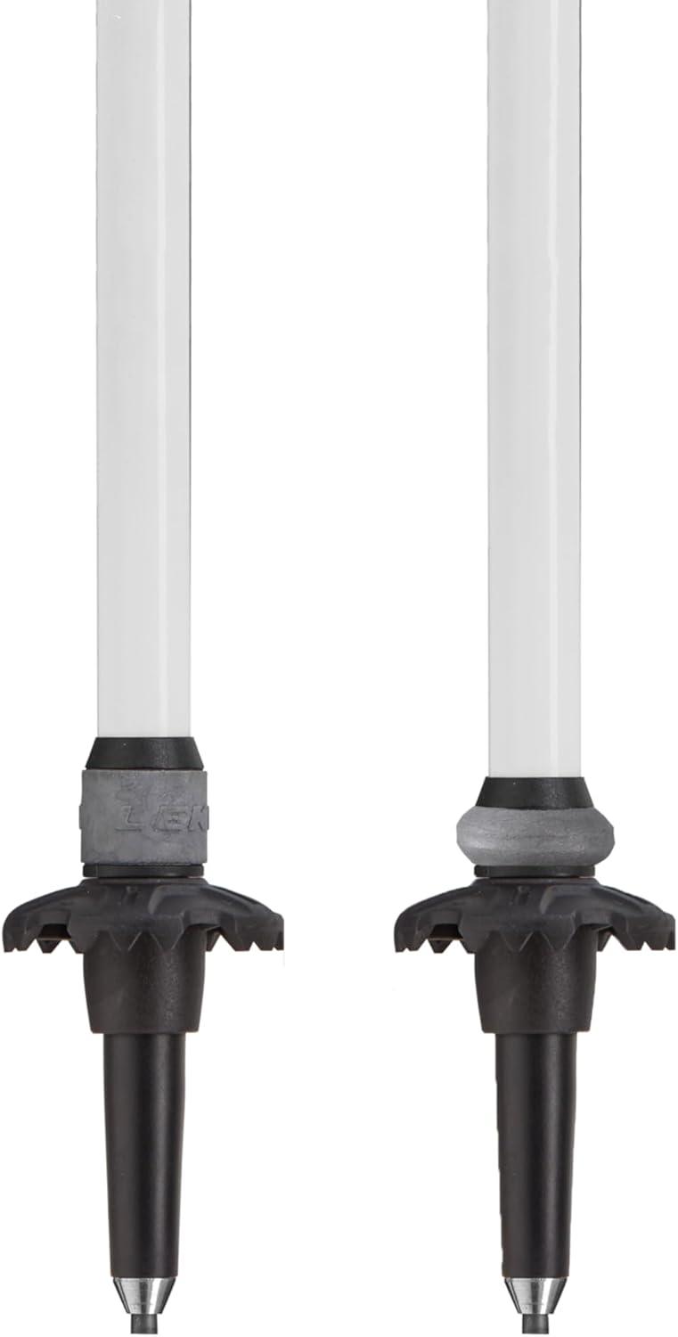 imageLEKI Cressida FX Carbon AS Collapsible Lightweight Walking Poles for Trekking ampamp HikingWhiteOrangeSilver