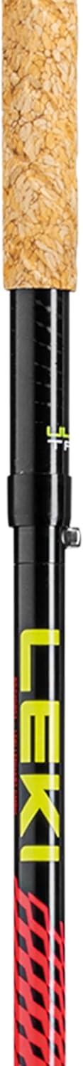 imageLEKI Ultratrail FXOne Trekking Poles Carbon Foldable Ultralight Poles for Hiking ampamp Trail RunningRedBlack