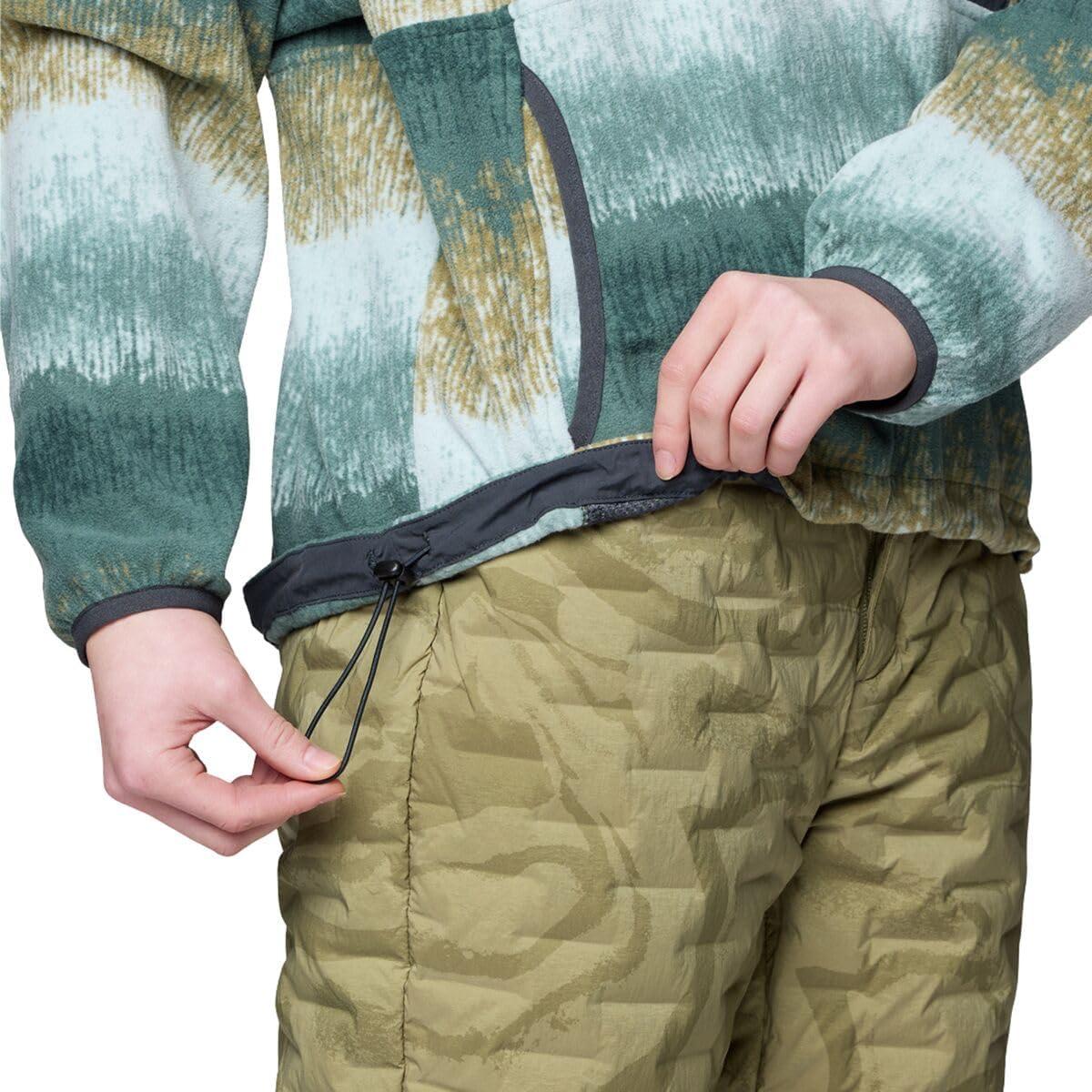 imageMountain Hardwear Womens Microchill Snap Neck PulloverBlue Sage Gradient Stripe