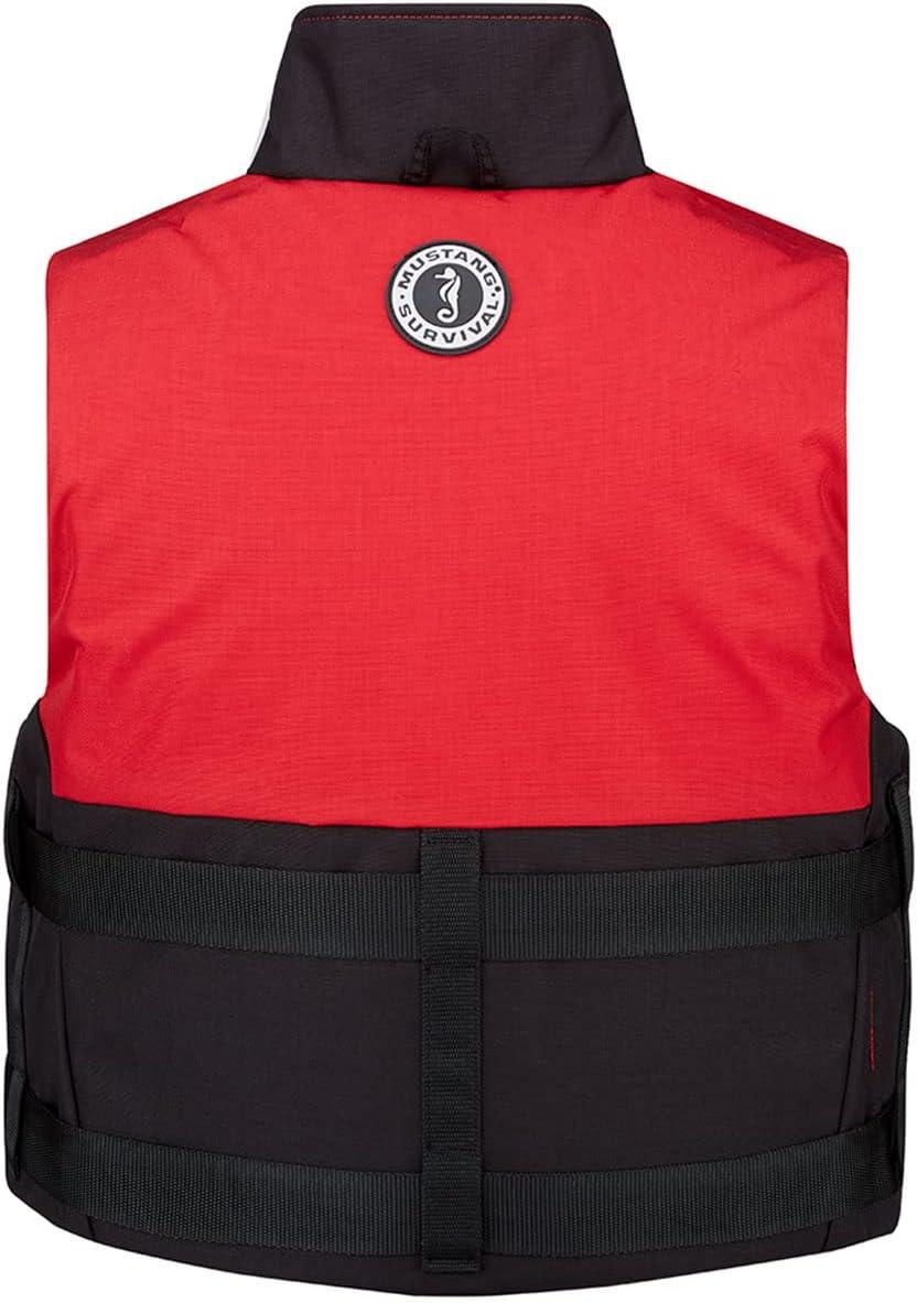 imageMustang Survival Accel 100 Fishing Foam Vest XLarge RedBlack