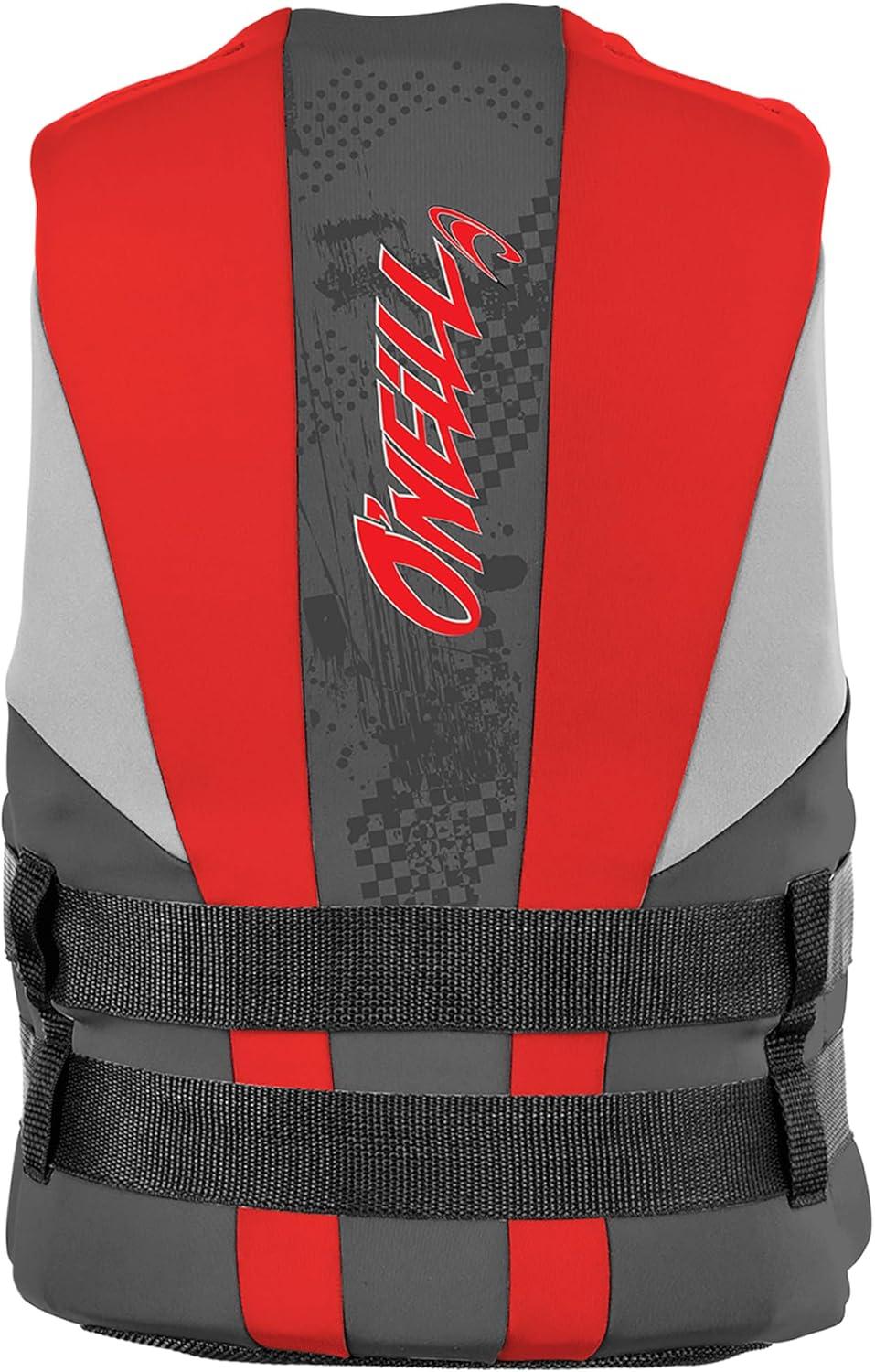 imageONeill Youth Reactor USCG Life VestCoalRedFlint