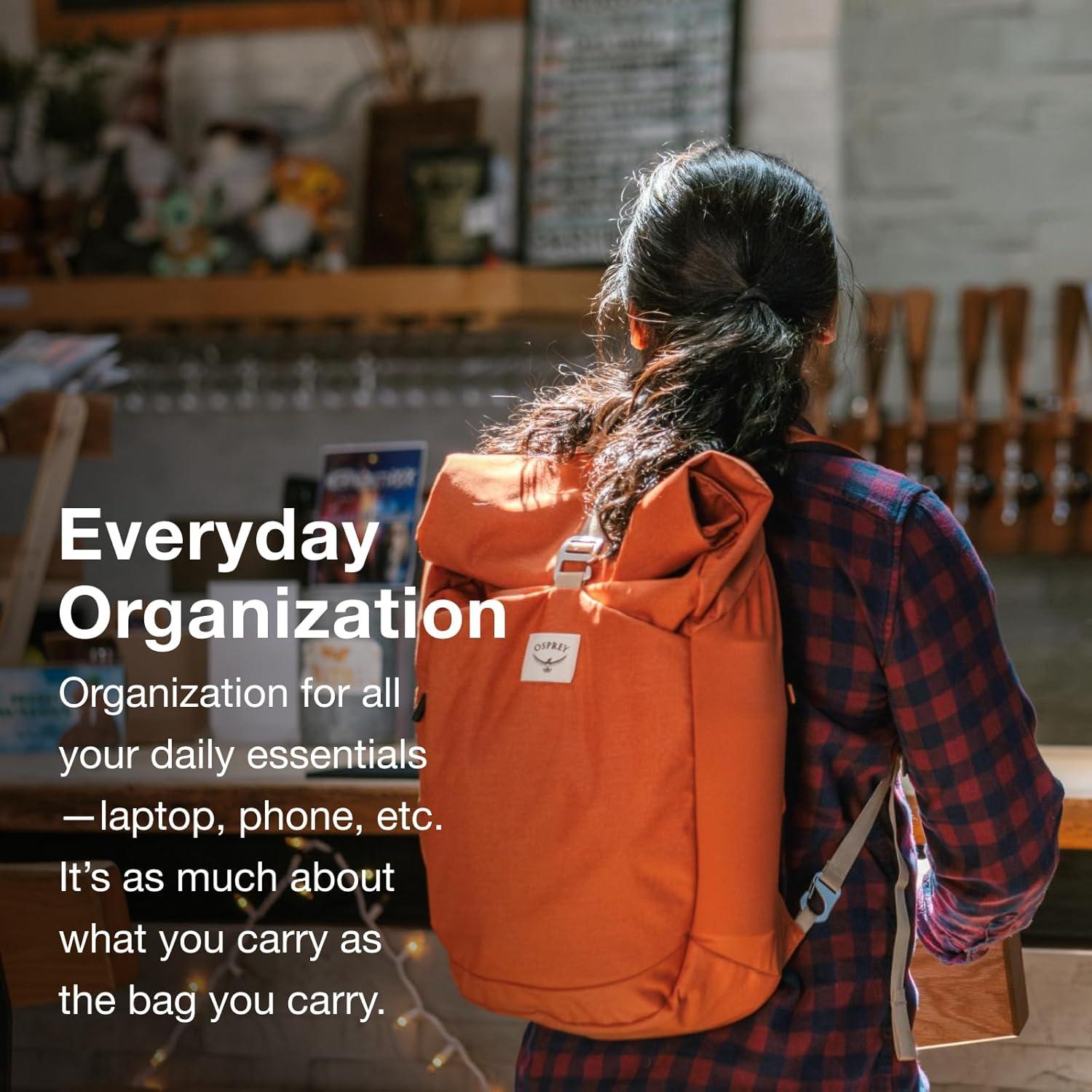 imageOsprey Arcane Roll Top Commuter Backpack BlackBlack Black