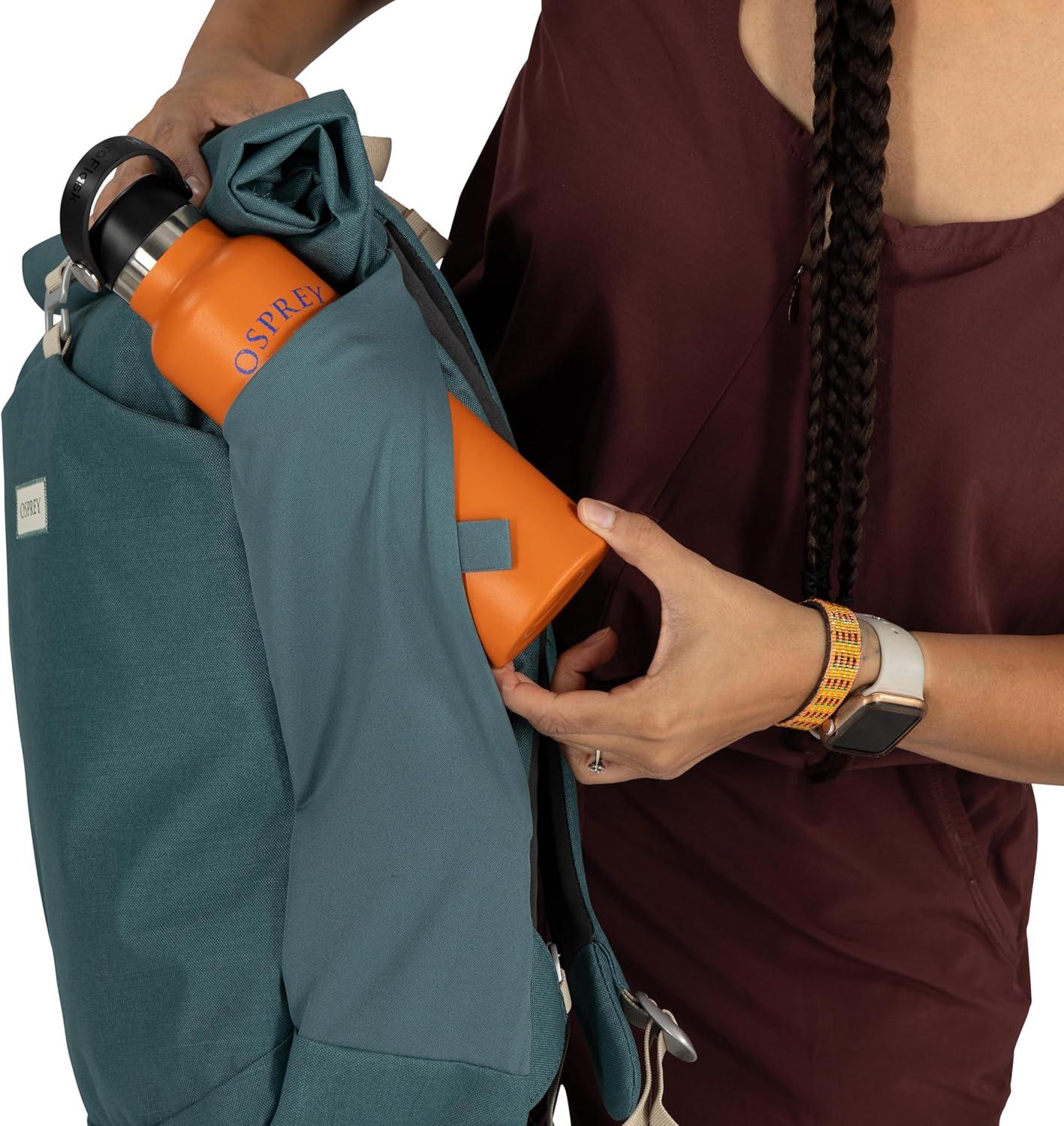 imageOsprey Arcane Roll Top Commuter Backpack BlackBotanica