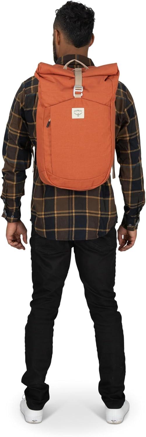 imageOsprey Arcane Roll Top Commuter Backpack BlackEarl Grey Heather