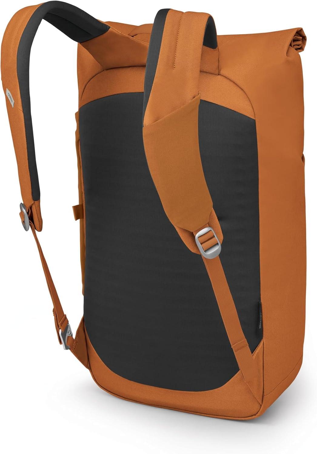 imageOsprey Arcane Roll Top Commuter Backpack BlackToffee Orange Heather