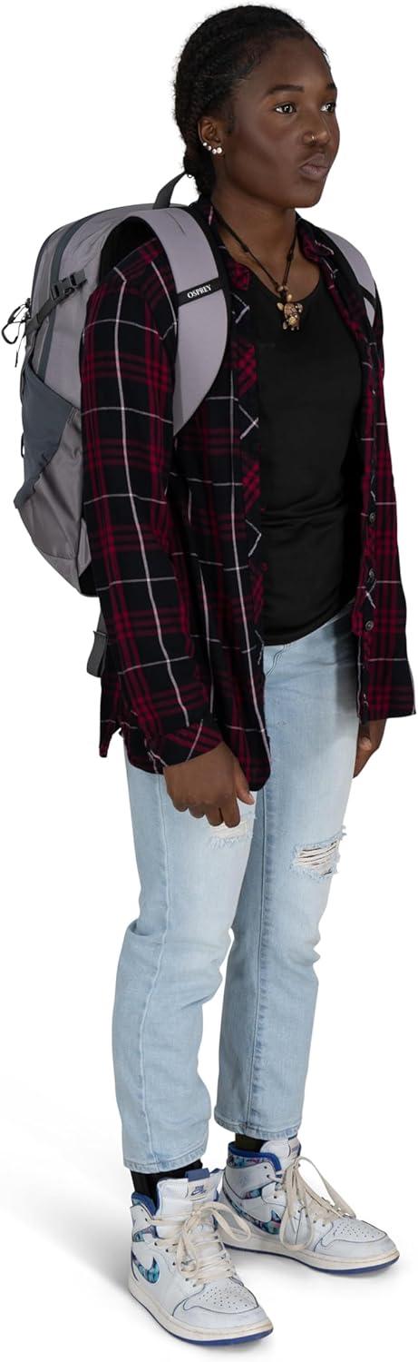 imageOsprey Axis Laptop Backpack Sleek Everyday Pack with Laptop Sleeve Water Bottle Pockets ampamp Compression StrapsBlackCoal Grey