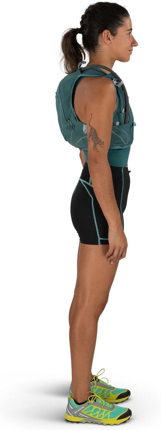 imageOsprey Dyna 6L Womens Running Hydration Vest with Hydraulics ReservoirCascade BlueSilver Lining